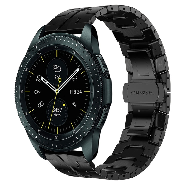Armor Stainless Steel Metal Watch Band, For Samsung Galaxy watch 42mm, For Samsung Galaxy Watch3 41mm, For Samsung Galaxy Gear Sport, For Samsung Galaxy Watch Active, For Samsung Galaxy Watch5 / Watch5 Pro, For Samsung Galaxy Watch4 / Watch4 Classic
