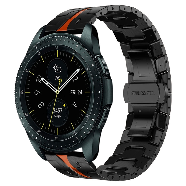 Armor Stainless Steel Metal Watch Band, For Samsung Galaxy watch 42mm, For Samsung Galaxy Watch3 41mm, For Samsung Galaxy Gear Sport, For Samsung Galaxy Watch Active, For Samsung Galaxy Watch5 / Watch5 Pro, For Samsung Galaxy Watch4 / Watch4 Classic