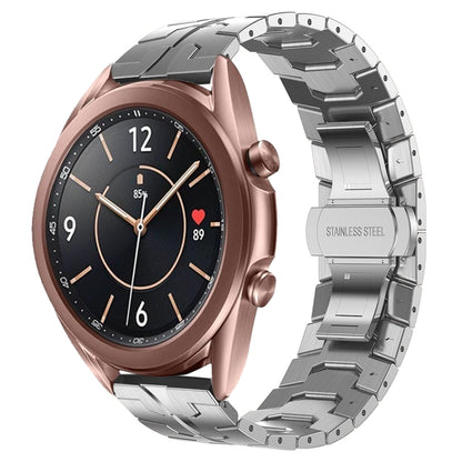 Armor Stainless Steel Metal Watch Band, For Samsung Galaxy watch 42mm, For Samsung Galaxy Watch3 41mm, For Samsung Galaxy Gear Sport, For Samsung Galaxy Watch Active, For Samsung Galaxy Watch5 / Watch5 Pro, For Samsung Galaxy Watch4 / Watch4 Classic