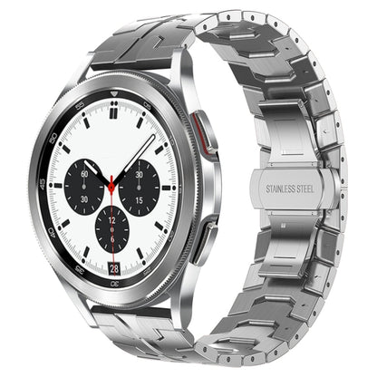 Armor Stainless Steel Metal Watch Band, For Samsung Galaxy watch 42mm, For Samsung Galaxy Watch3 41mm, For Samsung Galaxy Gear Sport, For Samsung Galaxy Watch Active, For Samsung Galaxy Watch5 / Watch5 Pro, For Samsung Galaxy Watch4 / Watch4 Classic