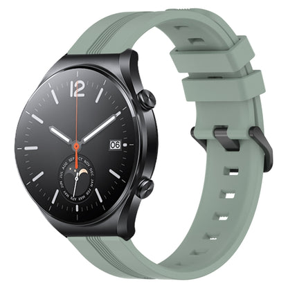22mm Concave Striped Slicone Watch Band, For Xiaomi Watch S2 42mm, For Xiaomi Watch S2 46mm, For Xiaomi MI Watch S1, For Xiaomi MI Watch S1 Pro