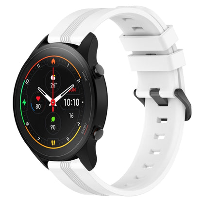 22mm Concave Striped Slicone Watch Band, For Xiaomi Watch S2 42mm, For Xiaomi Watch S2 46mm, For Xiaomi MI Watch S1, For Xiaomi MI Watch S1 Pro