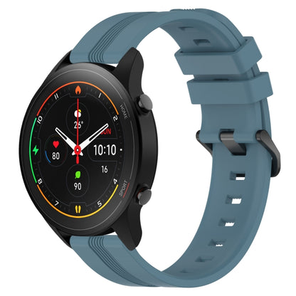 22mm Concave Striped Slicone Watch Band, For Xiaomi Watch S2 42mm, For Xiaomi Watch S2 46mm, For Xiaomi MI Watch S1, For Xiaomi MI Watch S1 Pro