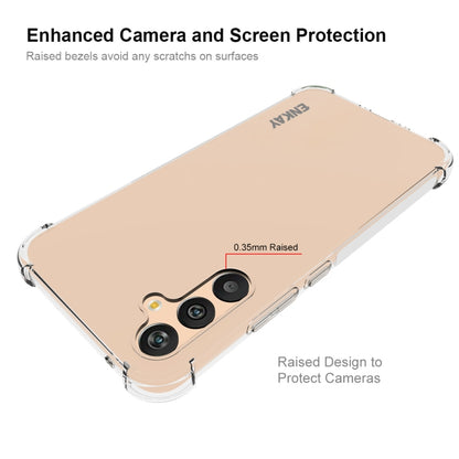 For Samsung Galaxy A34 5G ENKAY Hat-Prince Clear TPU Shockproof Case Soft Anti-slip Cover, For Samsung Galaxy A34 5G