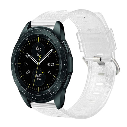 20mm Transparent Shiny Diamond TPU Watch Band, For Samsung Galaxy Watch 3 41mm, For Samsung Galaxy Watch 42mm, For Samsung Galaxy Watch5 40mm / 44mm, For Samsung Galaxy Watch5 Pro, For Samsung Galaxy Watch4 / Watch4 Classic, For Samsung Galaxy Watch3 4...