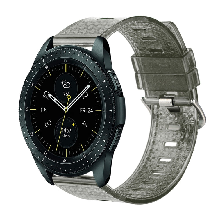 20mm Transparent Shiny Diamond TPU Watch Band, For Samsung Galaxy Watch 3 41mm, For Samsung Galaxy Watch 42mm, For Samsung Galaxy Watch5 40mm / 44mm, For Samsung Galaxy Watch5 Pro, For Samsung Galaxy Watch4 / Watch4 Classic, For Samsung Galaxy Watch3 4...