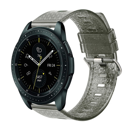 20mm Transparent Shiny Diamond TPU Watch Band, For Samsung Galaxy Watch 3 41mm, For Samsung Galaxy Watch 42mm, For Samsung Galaxy Watch5 40mm / 44mm, For Samsung Galaxy Watch5 Pro, For Samsung Galaxy Watch4 / Watch4 Classic, For Samsung Galaxy Watch3 4...