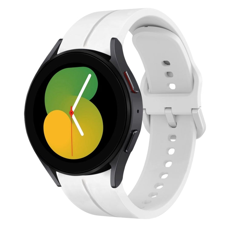 20mm Loop Silicone Watch Band, For Samsung Galaxy Watch 6 Classic 47mm, For Samsung Galaxy Watch5 44mm, For Samsung Galaxy Watch5 40mm, For Samsung Galaxy Watch5 Pro 45mm