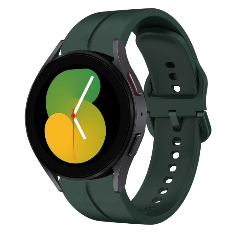 20mm Loop Silicone Watch Band, For Samsung Galaxy Watch 6 Classic 47mm, For Samsung Galaxy Watch5 44mm, For Samsung Galaxy Watch5 40mm, For Samsung Galaxy Watch5 Pro 45mm