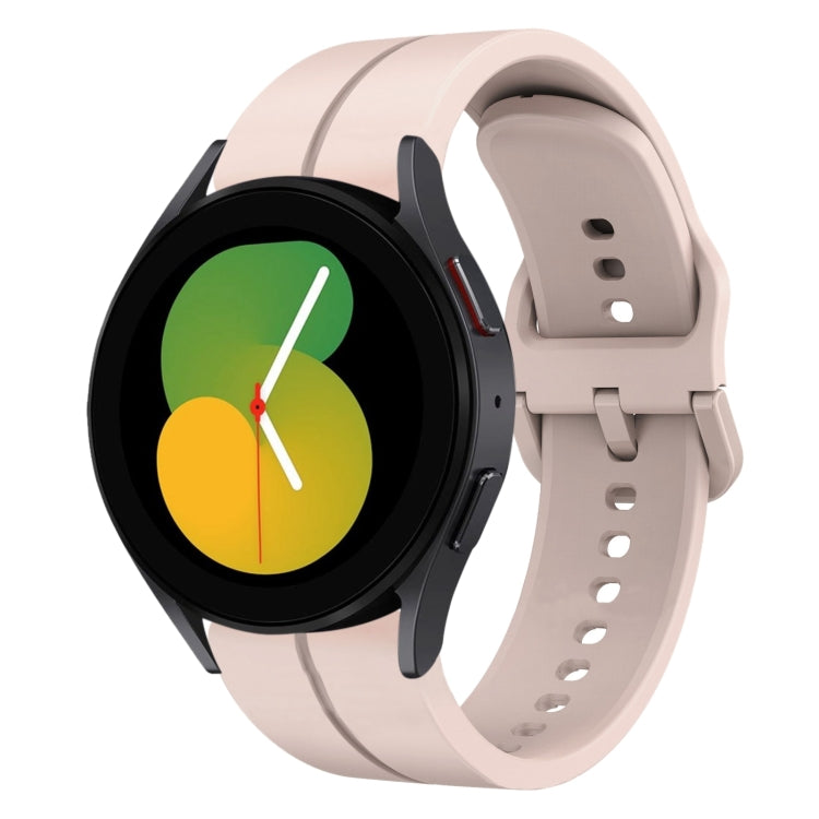 20mm Loop Silicone Watch Band, For Samsung Galaxy Watch 6 Classic 47mm, For Samsung Galaxy Watch5 44mm, For Samsung Galaxy Watch5 40mm, For Samsung Galaxy Watch5 Pro 45mm