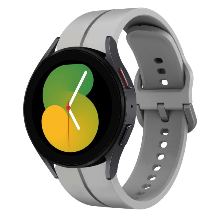 20mm Loop Silicone Watch Band, For Samsung Galaxy Watch 6 Classic 47mm, For Samsung Galaxy Watch5 44mm, For Samsung Galaxy Watch5 40mm, For Samsung Galaxy Watch5 Pro 45mm