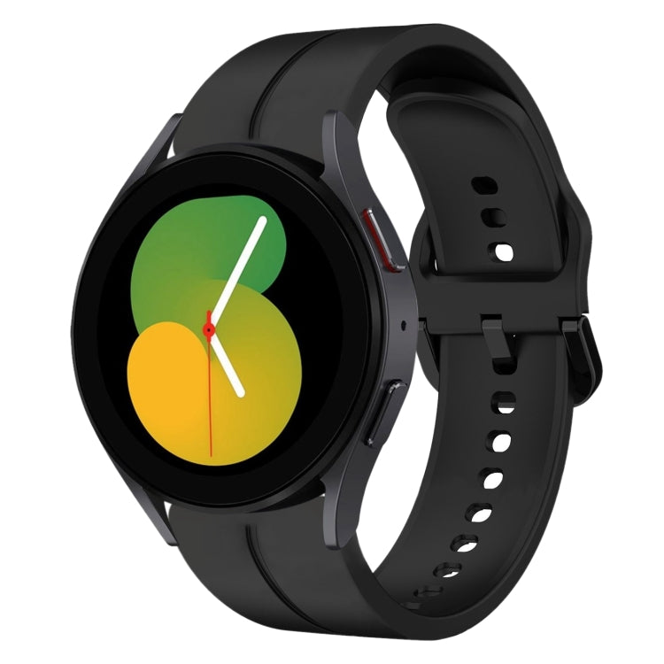 20mm Loop Silicone Watch Band, For Samsung Galaxy Watch 6 Classic 47mm, For Samsung Galaxy Watch5 44mm, For Samsung Galaxy Watch5 40mm, For Samsung Galaxy Watch5 Pro 45mm