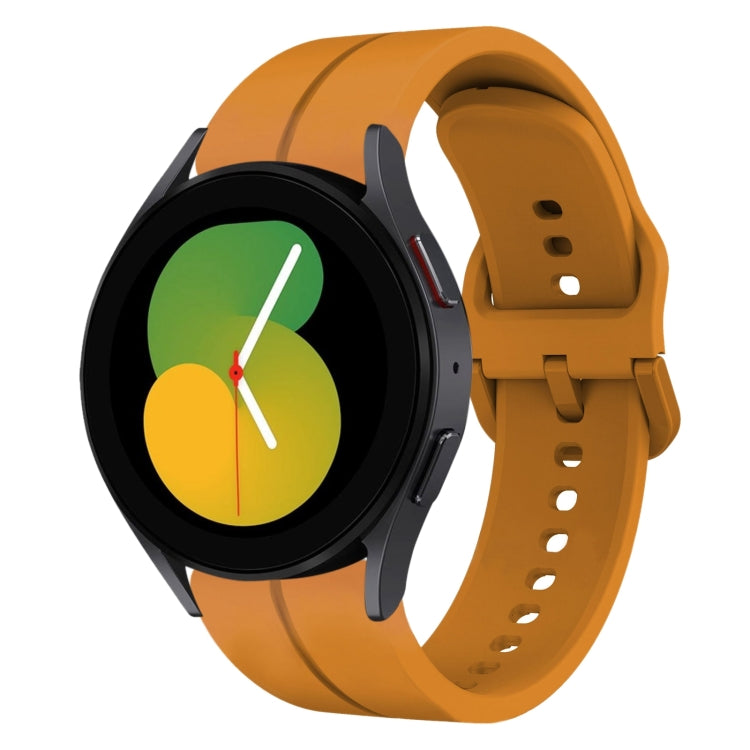 20mm Loop Silicone Watch Band, For Samsung Galaxy Watch 6 Classic 47mm, For Samsung Galaxy Watch5 44mm, For Samsung Galaxy Watch5 40mm, For Samsung Galaxy Watch5 Pro 45mm