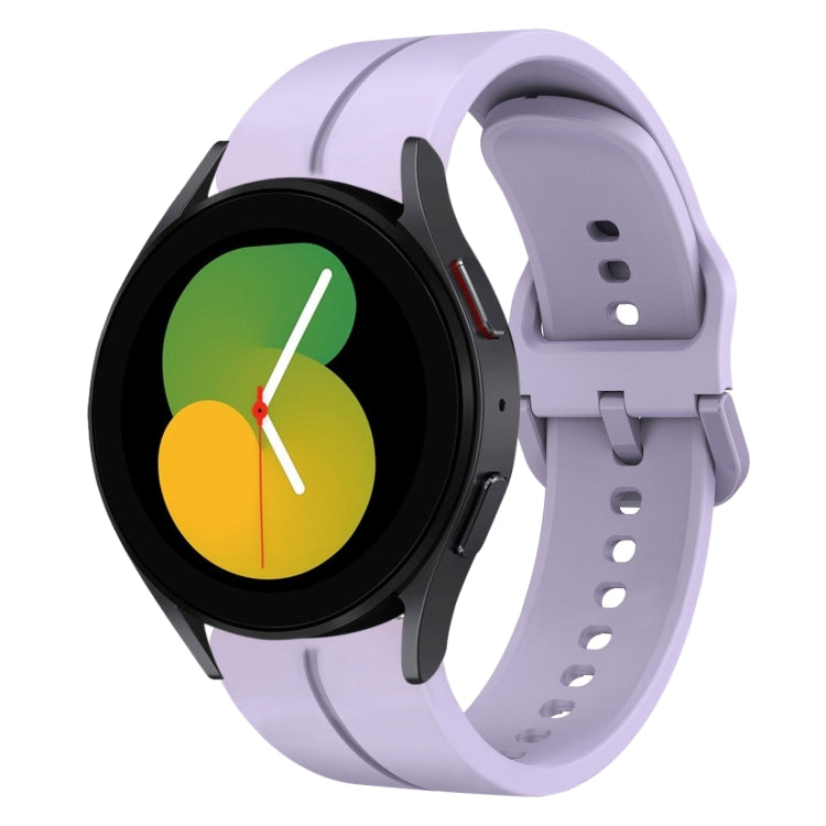 20mm Loop Silicone Watch Band, For Samsung Galaxy Watch 6 Classic 47mm, For Samsung Galaxy Watch5 44mm, For Samsung Galaxy Watch5 40mm, For Samsung Galaxy Watch5 Pro 45mm