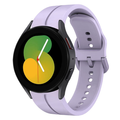 20mm Loop Silicone Watch Band, For Samsung Galaxy Watch5 44mm, For Samsung Galaxy Watch 6 Classic 47mm, For Samsung Galaxy Watch5 40mm, For Samsung Galaxy Watch5 Pro 45mm