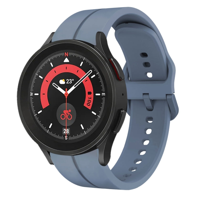 20mm Loop Silicone Watch Band, For Samsung Galaxy Watch 6 Classic 47mm, For Samsung Galaxy Watch5 44mm, For Samsung Galaxy Watch5 40mm, For Samsung Galaxy Watch5 Pro 45mm