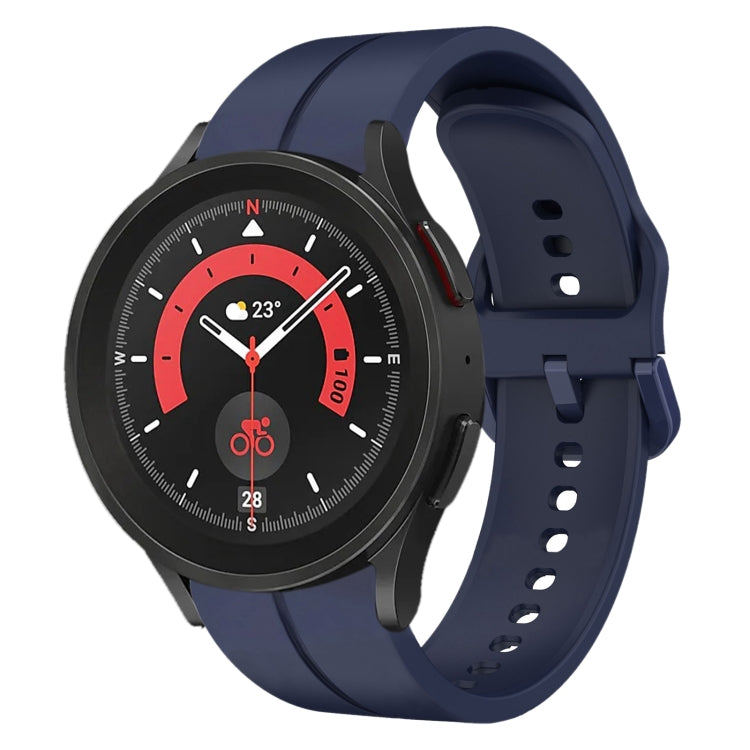 20mm Loop Silicone Watch Band, For Samsung Galaxy Watch 6 Classic 47mm, For Samsung Galaxy Watch5 44mm, For Samsung Galaxy Watch5 40mm, For Samsung Galaxy Watch5 Pro 45mm