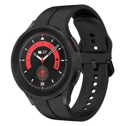 20mm Loop Silicone Watch Band, For Samsung Galaxy Watch5 44mm, For Samsung Galaxy Watch 6 Classic 47mm, For Samsung Galaxy Watch5 40mm, For Samsung Galaxy Watch5 Pro 45mm