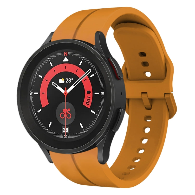 20mm Loop Silicone Watch Band, For Samsung Galaxy Watch 6 Classic 47mm, For Samsung Galaxy Watch5 44mm, For Samsung Galaxy Watch5 40mm, For Samsung Galaxy Watch5 Pro 45mm