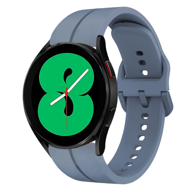 20mm Loop Silicone Watch Band, For Samsung Galaxy Watch4 44mm, For Samsung Galaxy Watch4 40mm, For Samsung  Galaxy Watch 4 Classic 42mm, For Samsung  Galaxy Watch 4 Classic 46mm