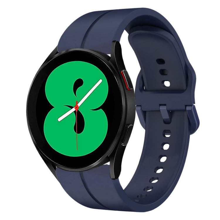 20mm Loop Silicone Watch Band, For Samsung Galaxy Watch4 44mm, For Samsung Galaxy Watch4 40mm, For Samsung  Galaxy Watch 4 Classic 42mm, For Samsung  Galaxy Watch 4 Classic 46mm