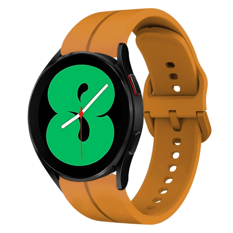 20mm Loop Silicone Watch Band, For Samsung Galaxy Watch4 44mm, For Samsung Galaxy Watch4 40mm, For Samsung  Galaxy Watch 4 Classic 42mm, For Samsung  Galaxy Watch 4 Classic 46mm