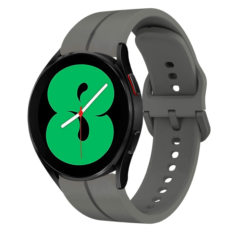 20mm Loop Silicone Watch Band, For Samsung Galaxy Watch4 44mm, For Samsung Galaxy Watch4 40mm, For Samsung  Galaxy Watch 4 Classic 42mm, For Samsung  Galaxy Watch 4 Classic 46mm