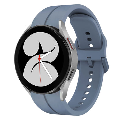 20mm Loop Silicone Watch Band, For Samsung Galaxy Watch4 44mm, For Samsung Galaxy Watch4 40mm, For Samsung  Galaxy Watch 4 Classic 42mm, For Samsung  Galaxy Watch 4 Classic 46mm