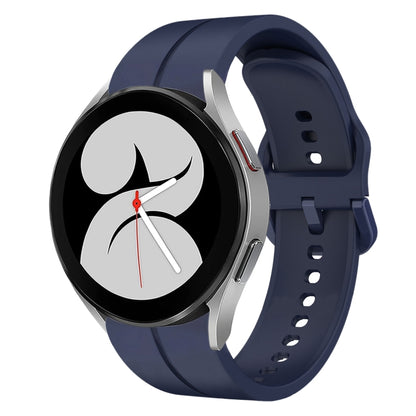 20mm Loop Silicone Watch Band, For Samsung Galaxy Watch4 44mm, For Samsung Galaxy Watch4 40mm, For Samsung  Galaxy Watch 4 Classic 42mm, For Samsung  Galaxy Watch 4 Classic 46mm