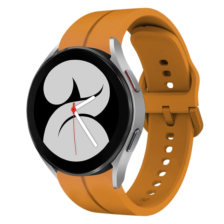 20mm Loop Silicone Watch Band, For Samsung Galaxy Watch4 44mm, For Samsung Galaxy Watch4 40mm, For Samsung  Galaxy Watch 4 Classic 42mm, For Samsung  Galaxy Watch 4 Classic 46mm