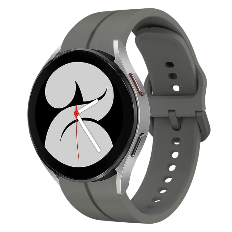20mm Loop Silicone Watch Band, For Samsung Galaxy Watch4 44mm, For Samsung Galaxy Watch4 40mm, For Samsung  Galaxy Watch 4 Classic 42mm, For Samsung  Galaxy Watch 4 Classic 46mm