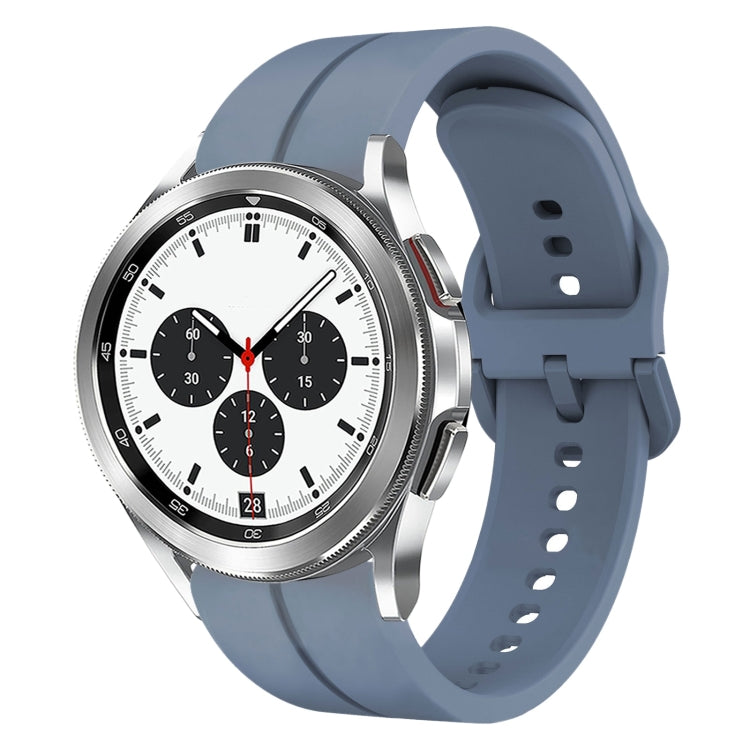 20mm Loop Silicone Watch Band, For Samsung Galaxy Watch4 44mm, For Samsung Galaxy Watch4 40mm, For Samsung  Galaxy Watch 4 Classic 42mm, For Samsung  Galaxy Watch 4 Classic 46mm