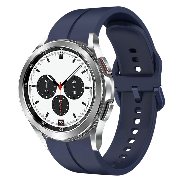 20mm Loop Silicone Watch Band, For Samsung Galaxy Watch4 44mm, For Samsung Galaxy Watch4 40mm, For Samsung  Galaxy Watch 4 Classic 42mm, For Samsung  Galaxy Watch 4 Classic 46mm