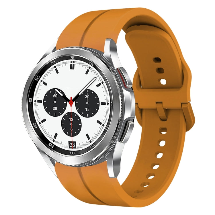 20mm Loop Silicone Watch Band, For Samsung Galaxy Watch4 44mm, For Samsung Galaxy Watch4 40mm, For Samsung  Galaxy Watch 4 Classic 42mm, For Samsung  Galaxy Watch 4 Classic 46mm