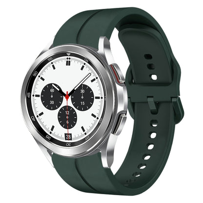 20mm Loop Silicone Watch Band, For Samsung Galaxy Watch4 44mm, For Samsung Galaxy Watch4 40mm, For Samsung  Galaxy Watch 4 Classic 42mm, For Samsung  Galaxy Watch 4 Classic 46mm