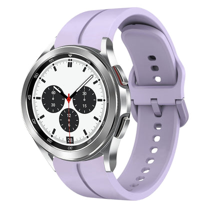 20mm Loop Silicone Watch Band, For Samsung Galaxy Watch4 44mm, For Samsung Galaxy Watch4 40mm, For Samsung  Galaxy Watch 4 Classic 42mm, For Samsung  Galaxy Watch 4 Classic 46mm