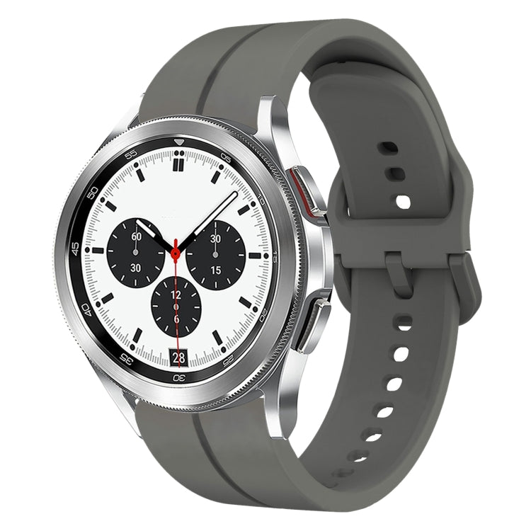 20mm Loop Silicone Watch Band, For Samsung Galaxy Watch4 44mm, For Samsung Galaxy Watch4 40mm, For Samsung  Galaxy Watch 4 Classic 42mm, For Samsung  Galaxy Watch 4 Classic 46mm