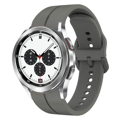 20mm Loop Silicone Watch Band, For Samsung Galaxy Watch4 44mm, For Samsung Galaxy Watch4 40mm, For Samsung  Galaxy Watch 4 Classic 42mm, For Samsung  Galaxy Watch 4 Classic 46mm