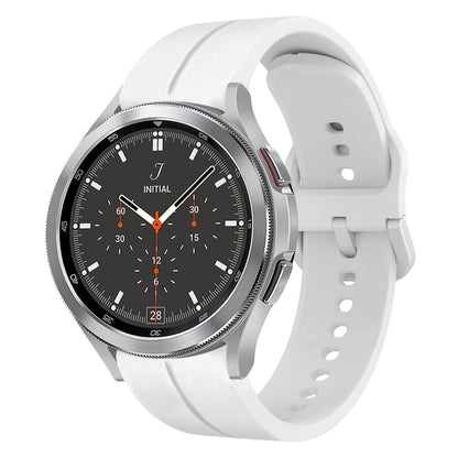 20mm Loop Silicone Watch Band, For Samsung Galaxy Watch4 44mm, For Samsung Galaxy Watch4 40mm, For Samsung  Galaxy Watch 4 Classic 42mm, For Samsung  Galaxy Watch 4 Classic 46mm