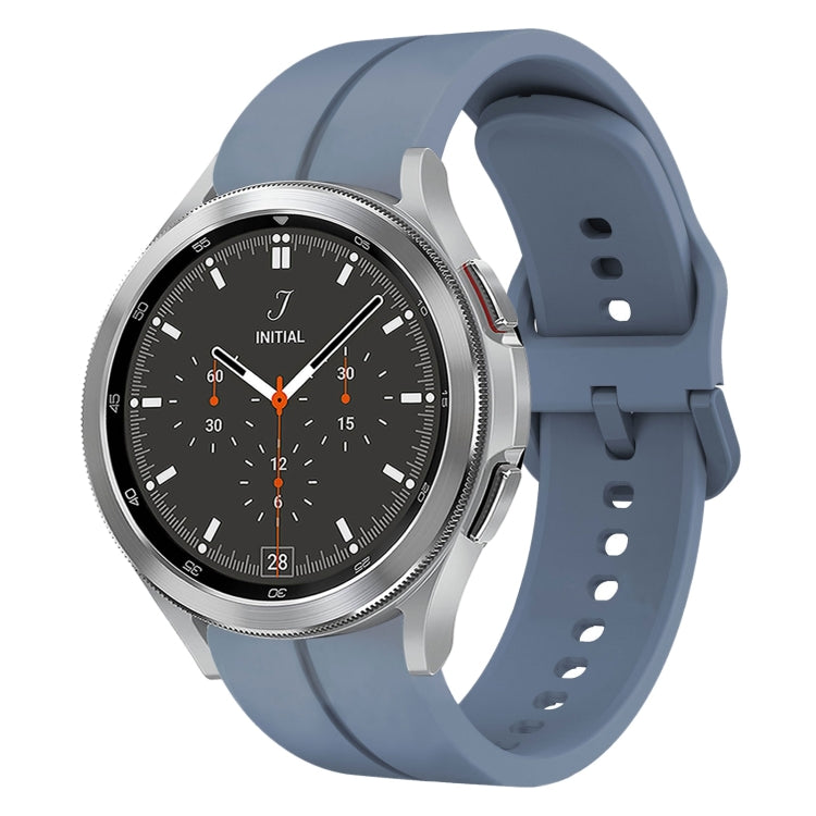 20mm Loop Silicone Watch Band, For Samsung Galaxy Watch4 44mm, For Samsung Galaxy Watch4 40mm, For Samsung  Galaxy Watch 4 Classic 42mm, For Samsung  Galaxy Watch 4 Classic 46mm