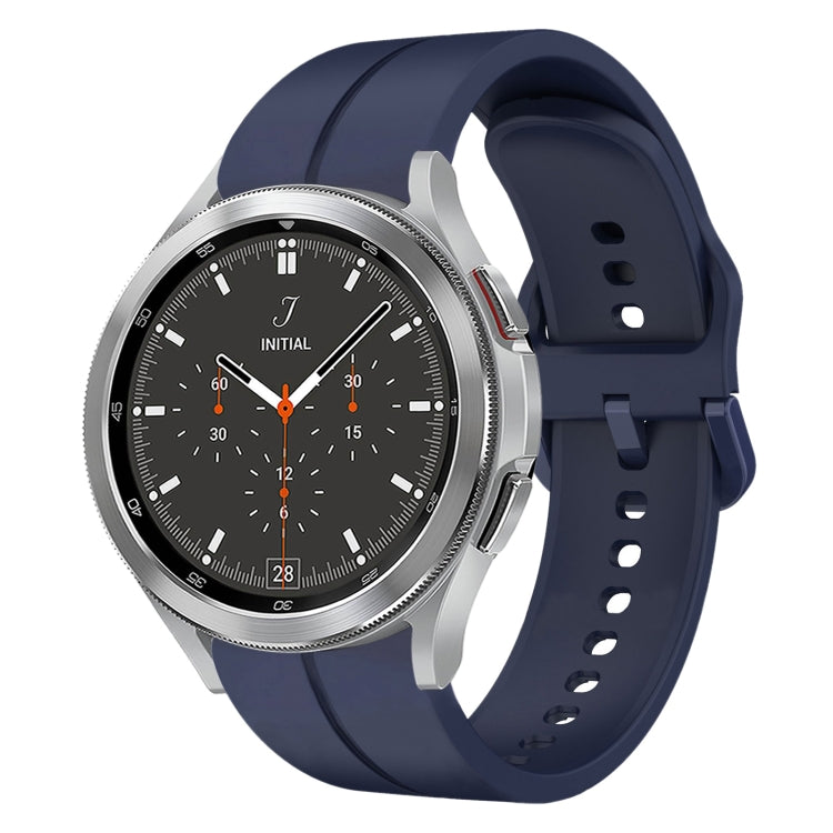 20mm Loop Silicone Watch Band, For Samsung Galaxy Watch4 44mm, For Samsung Galaxy Watch4 40mm, For Samsung  Galaxy Watch 4 Classic 42mm, For Samsung  Galaxy Watch 4 Classic 46mm