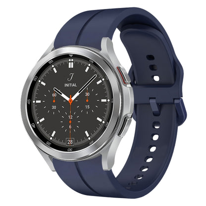 20mm Loop Silicone Watch Band, For Samsung Galaxy Watch4 44mm, For Samsung Galaxy Watch4 40mm, For Samsung  Galaxy Watch 4 Classic 42mm, For Samsung  Galaxy Watch 4 Classic 46mm