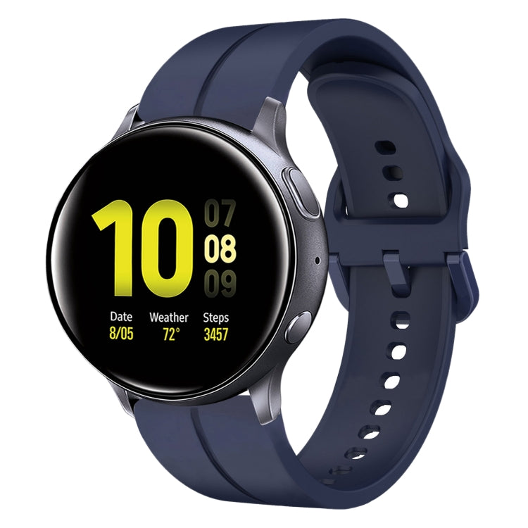 20mm Loop Silicone Watch Band, For Samsung Galaxy Watch Active 2 40mm, For Samsung Galaxy Watch Active 2 44mm, For Samsung Galaxy Watch 42mm, For Samsung Galaxy Watch 6 44mm