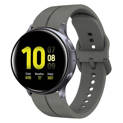 20mm Loop Silicone Watch Band, For Samsung Galaxy Watch Active 2 40mm, For Samsung Galaxy Watch Active 2 44mm, For Samsung Galaxy Watch 42mm, For Samsung Galaxy Watch 6 44mm