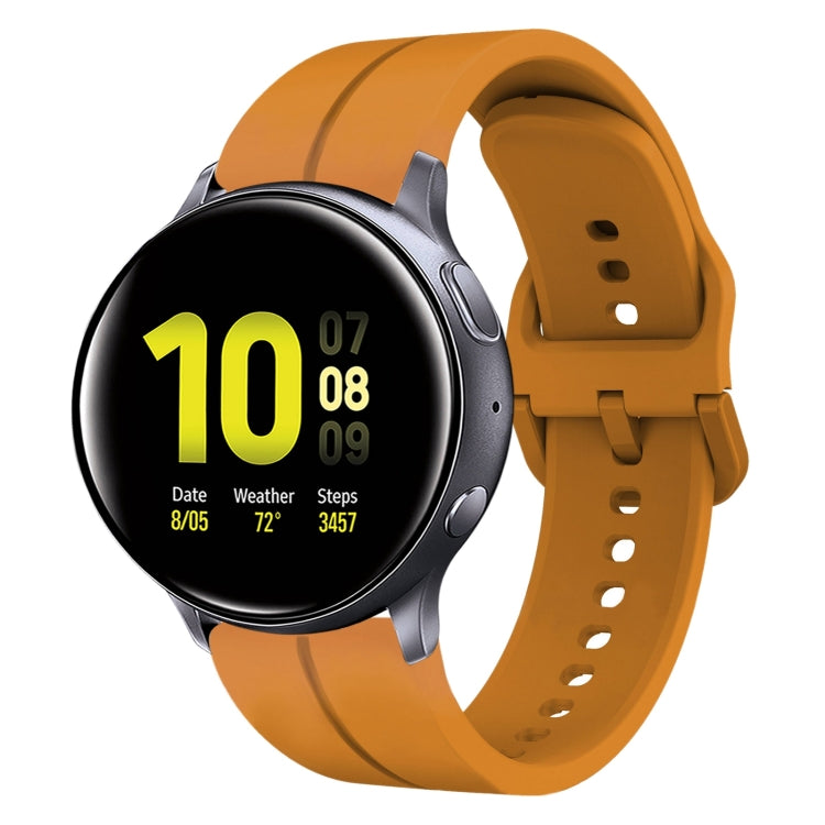 20mm Loop Silicone Watch Band, For Samsung Galaxy Watch Active 2 40mm, For Samsung Galaxy Watch Active 2 44mm, For Samsung Galaxy Watch 42mm, For Samsung Galaxy Watch 6 44mm