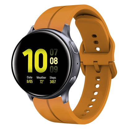 20mm Loop Silicone Watch Band, For Samsung Galaxy Watch Active 2 40mm, For Samsung Galaxy Watch Active 2 44mm, For Samsung Galaxy Watch 42mm, For Samsung Galaxy Watch 6 44mm