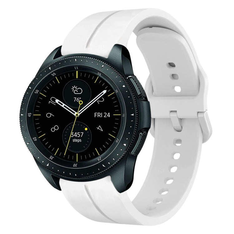 20mm Loop Silicone Watch Band, For Samsung Galaxy Watch Active 2 40mm, For Samsung Galaxy Watch Active 2 44mm, For Samsung Galaxy Watch 42mm, For Samsung Galaxy Watch 6 44mm
