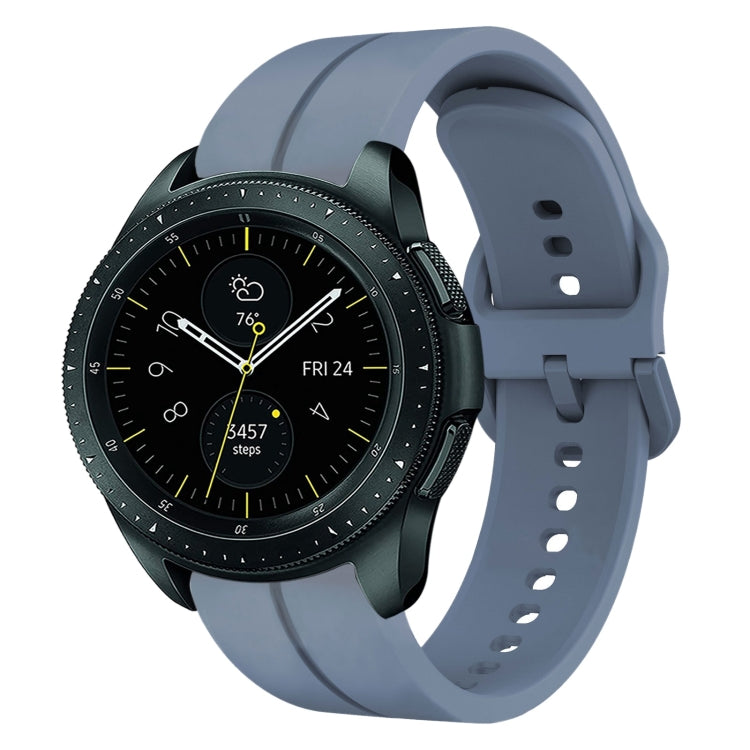 20mm Loop Silicone Watch Band, For Samsung Galaxy Watch Active 2 40mm, For Samsung Galaxy Watch Active 2 44mm, For Samsung Galaxy Watch 42mm, For Samsung Galaxy Watch 6 44mm