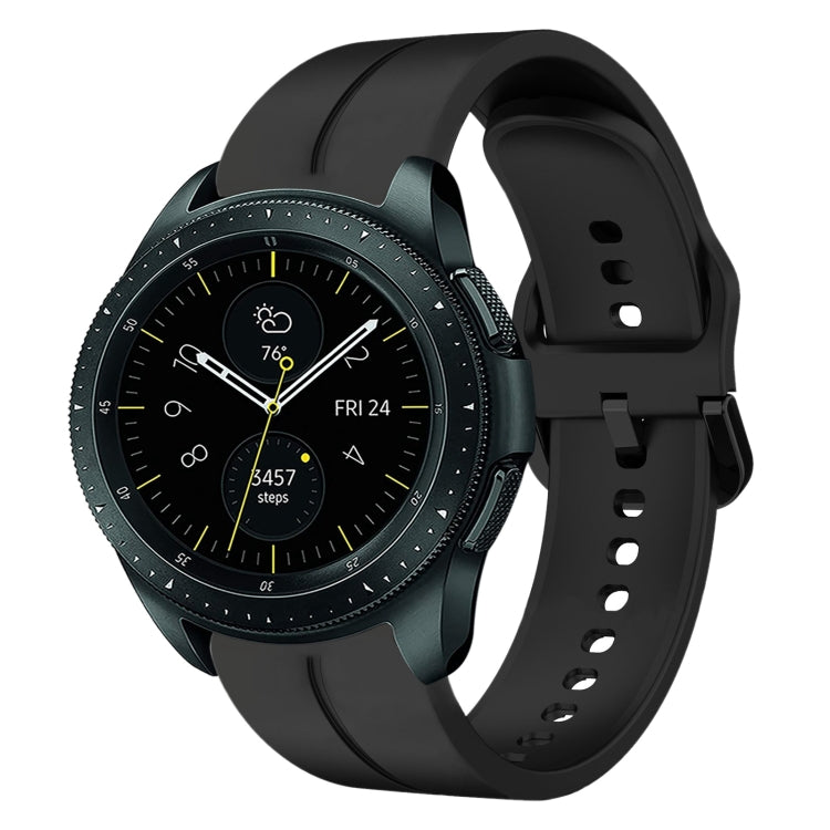 20mm Loop Silicone Watch Band, For Samsung Galaxy Watch Active 2 40mm, For Samsung Galaxy Watch Active 2 44mm, For Samsung Galaxy Watch 42mm, For Samsung Galaxy Watch 6 44mm