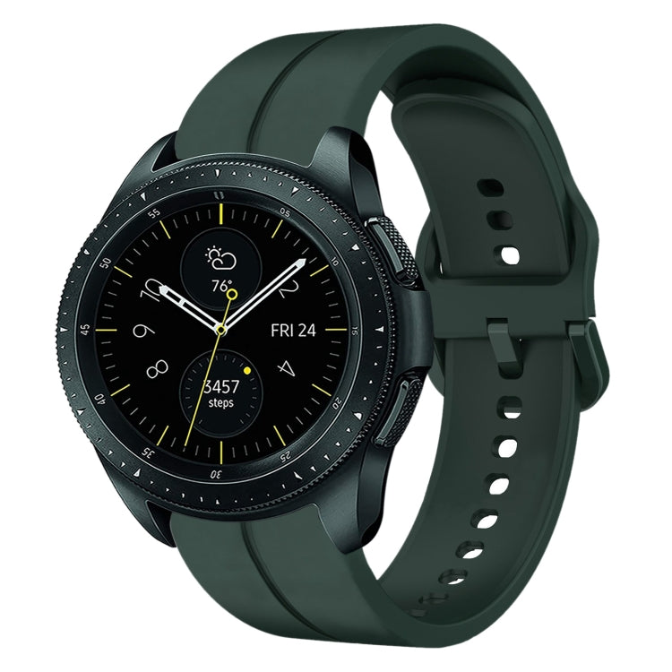 20mm Loop Silicone Watch Band, For Samsung Galaxy Watch Active 2 40mm, For Samsung Galaxy Watch Active 2 44mm, For Samsung Galaxy Watch 42mm, For Samsung Galaxy Watch 6 44mm